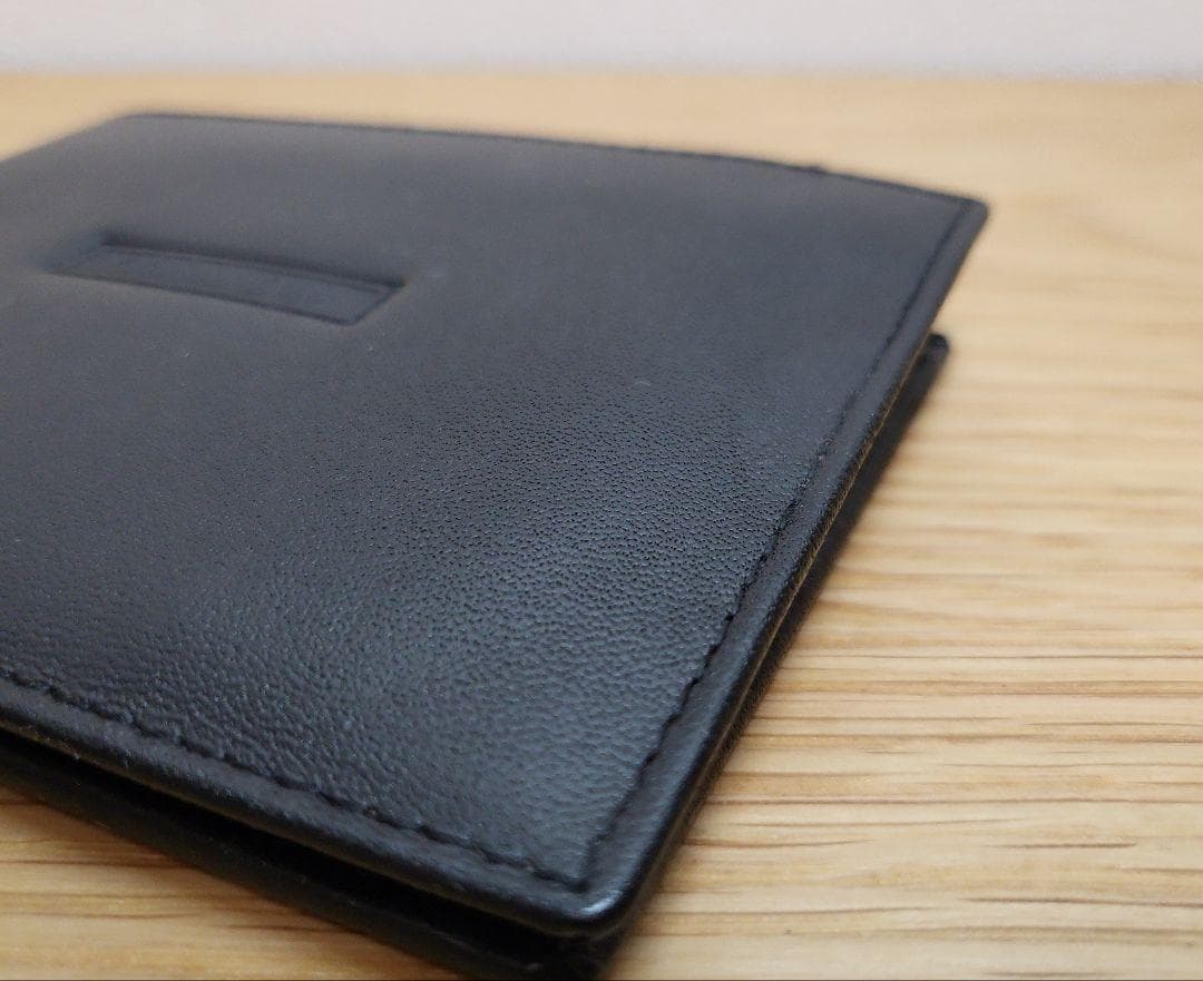 希少　美品　Christian Dior ディオール　二つ折り財布　ブラック