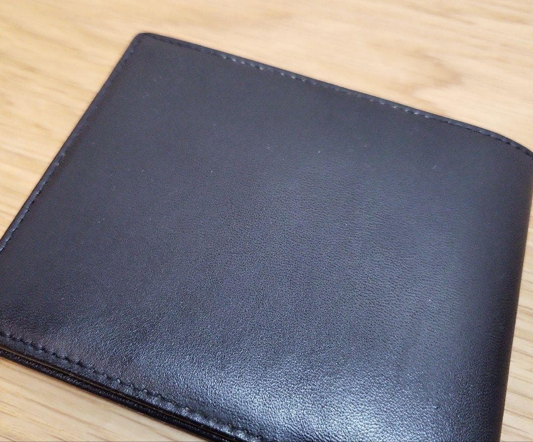 希少　美品　Christian Dior ディオール　二つ折り財布　ブラック