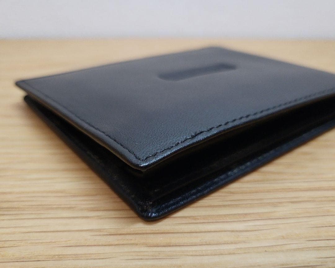 希少　美品　Christian Dior ディオール　二つ折り財布　ブラック