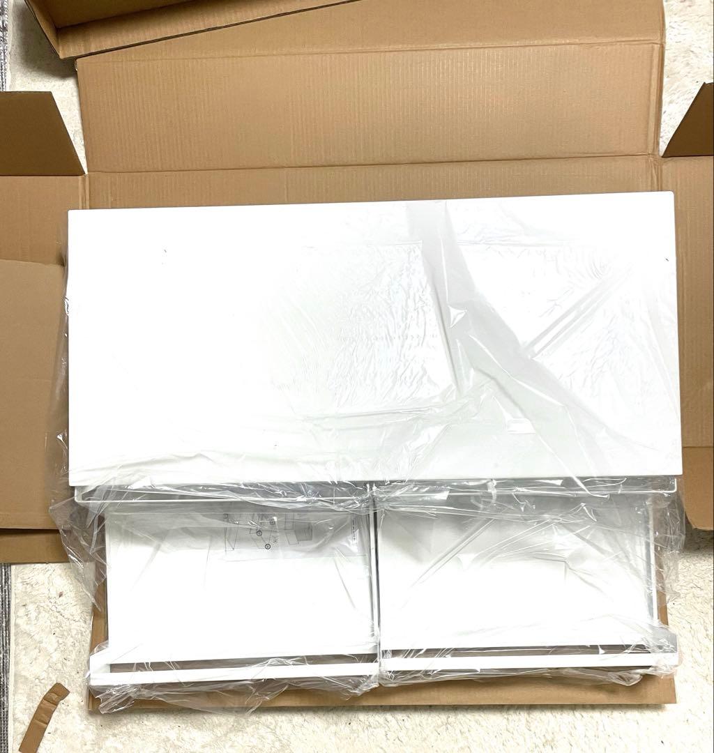 山崎実業 ツーウェイキッチン家電下引き出し＆スライドテーブル タワー W80