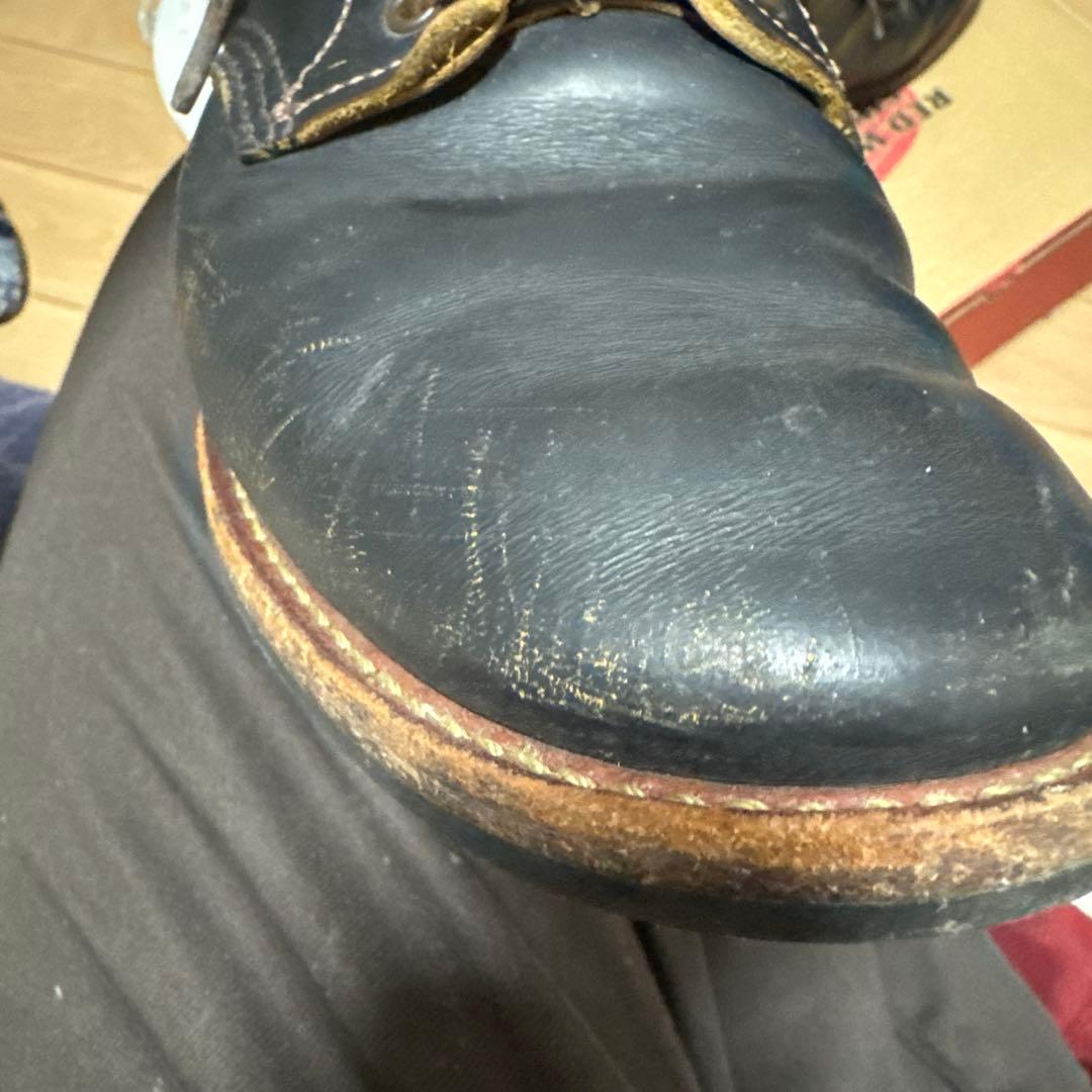 k*n様 レッドウィング　RED wing フラットボックス　茶芯