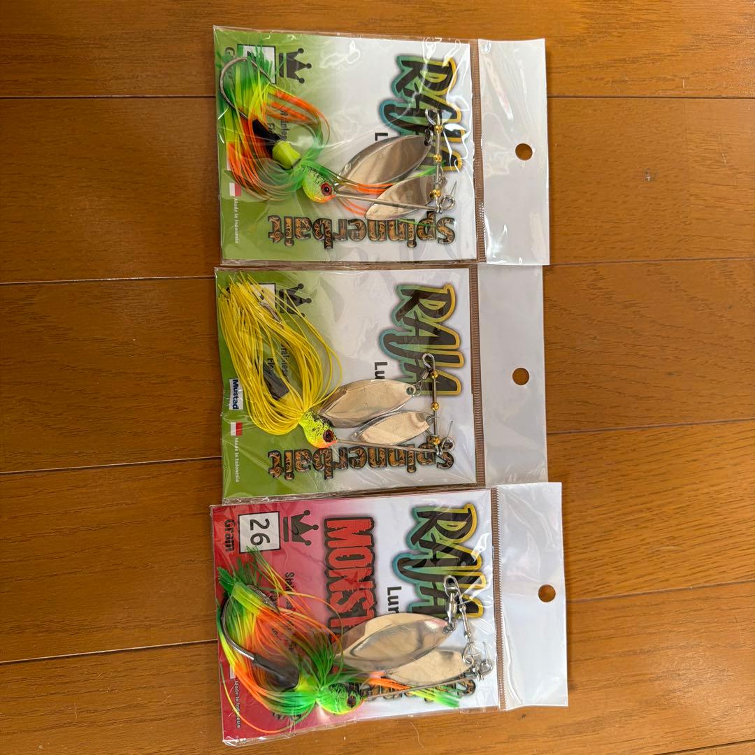 RAJAスピナーベイト・バズベイト 6個セット