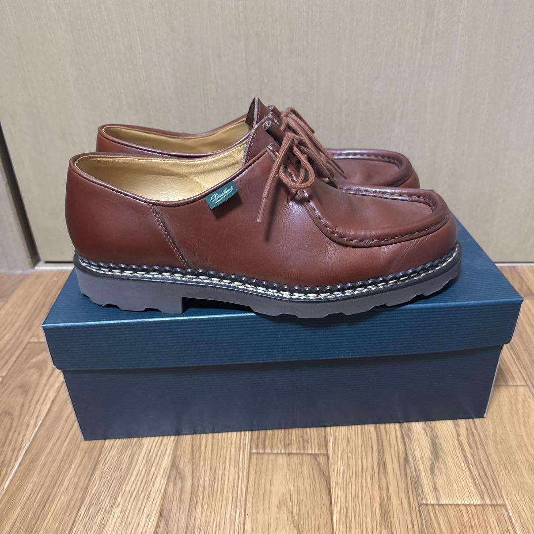 Paraboot ブラウン モカシンシューズ