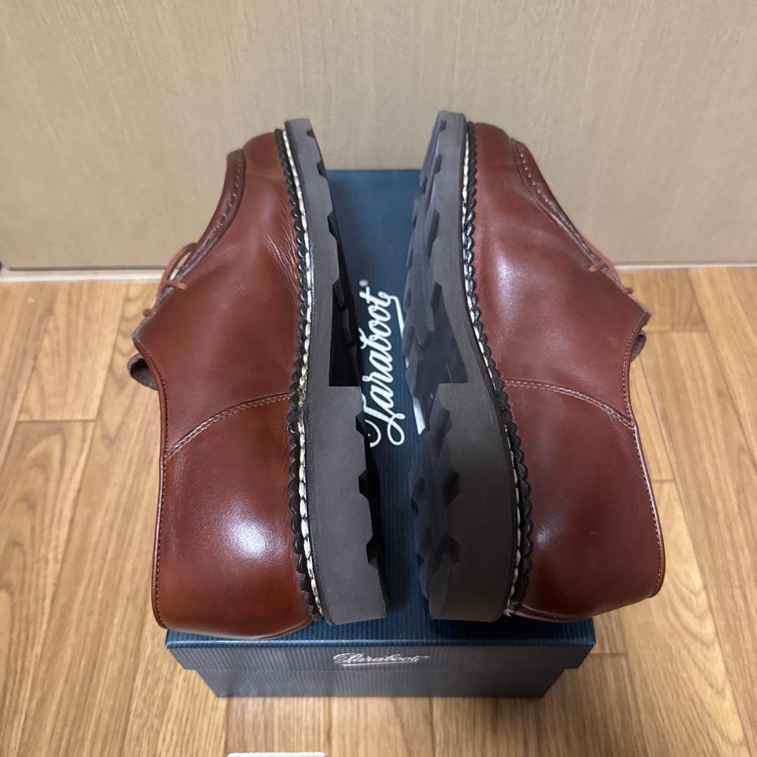 Paraboot ブラウン モカシンシューズ