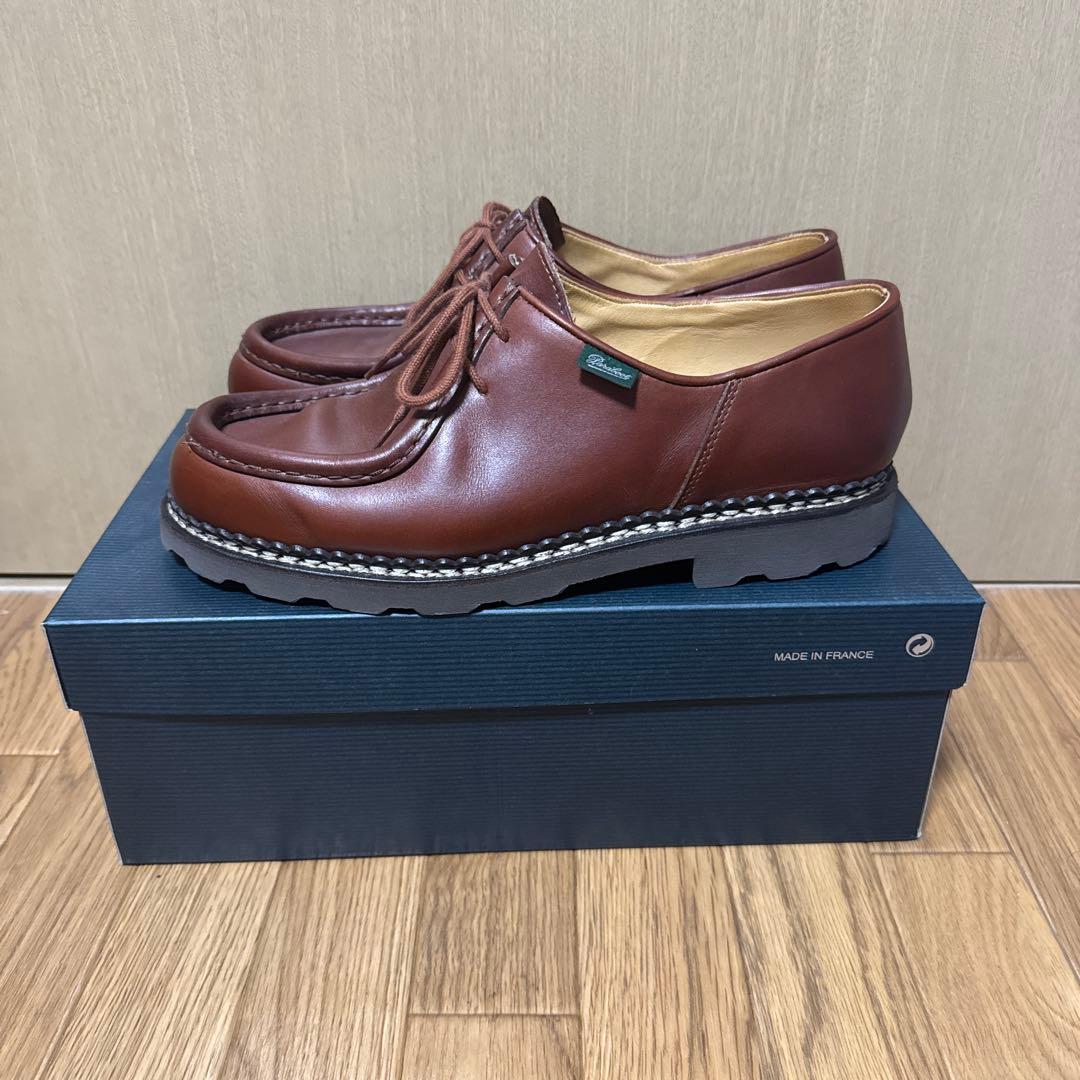 Paraboot ブラウン モカシンシューズ