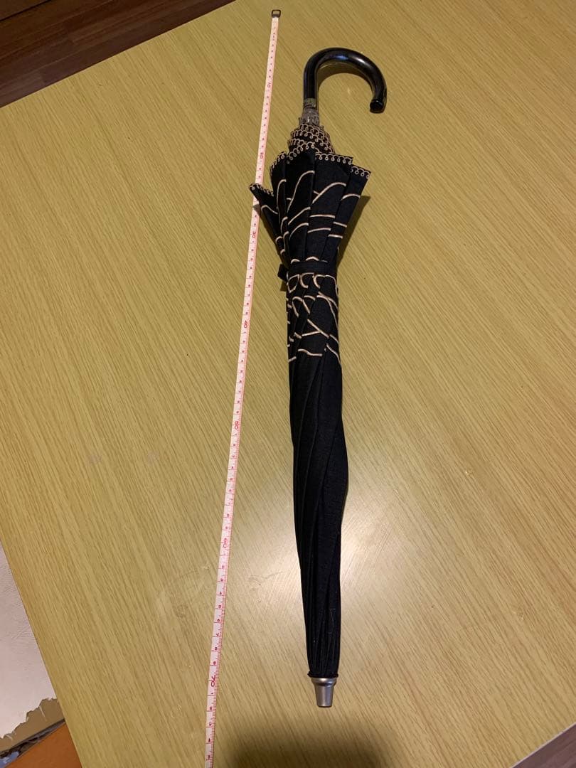 イブサンローランバラの花柄 日傘 晴雨兼用　刺繍　YSL UV 遮光