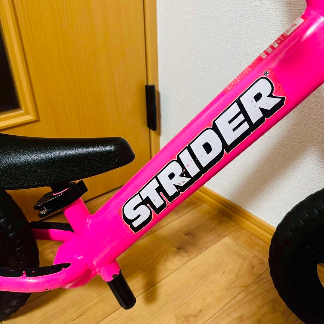 美品✨STRIDER SPORT ストライダー 12 国内正規品カスタムピンク
