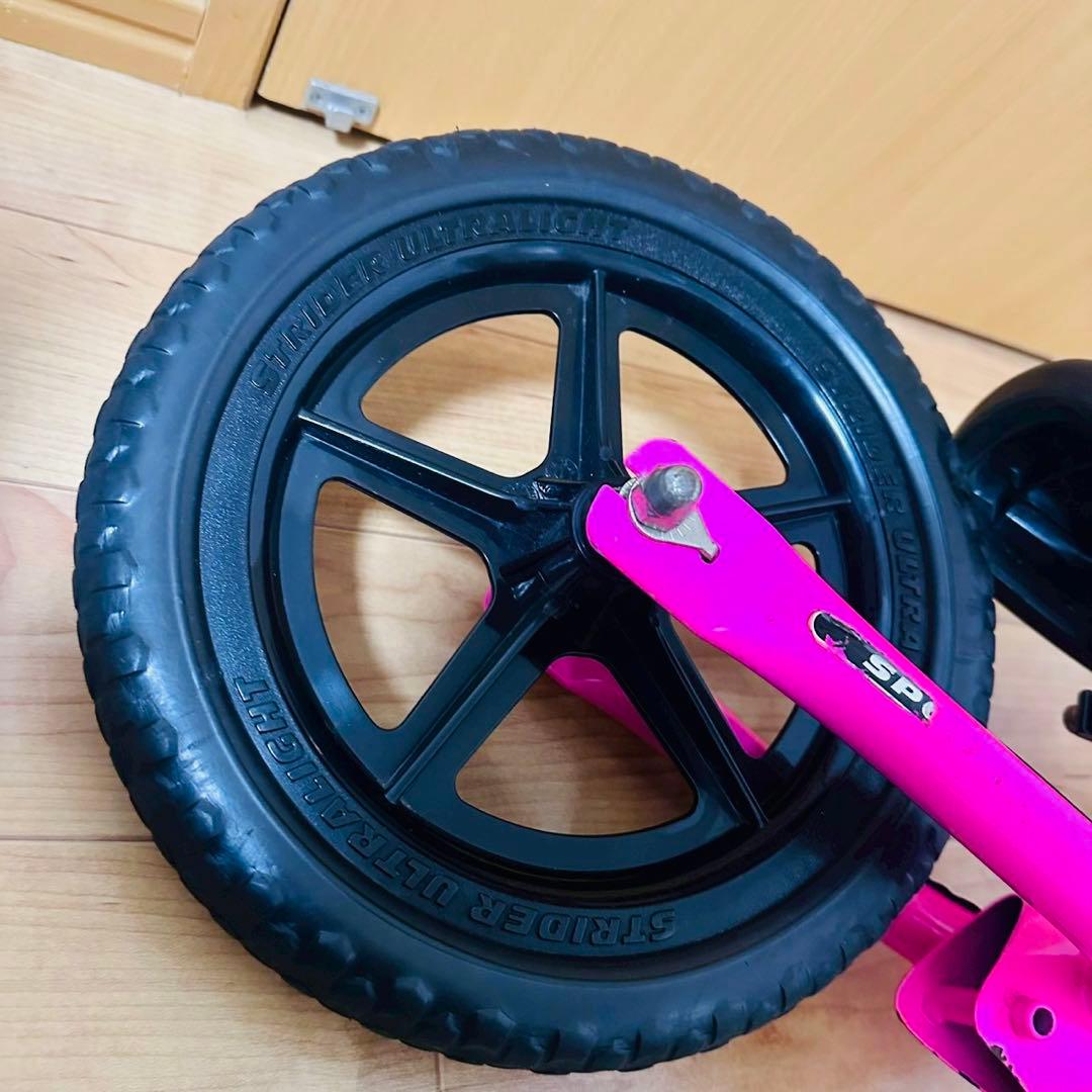 美品✨STRIDER SPORT ストライダー 12 国内正規品カスタムピンク