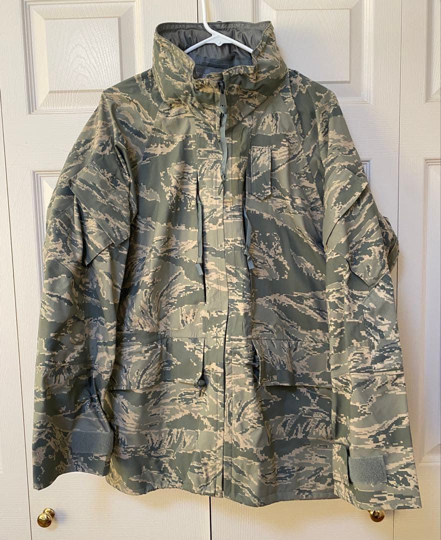 鬼*離様 米軍 USAF ABU デジタル タイガーカモ ゴアテックス ジャケッ