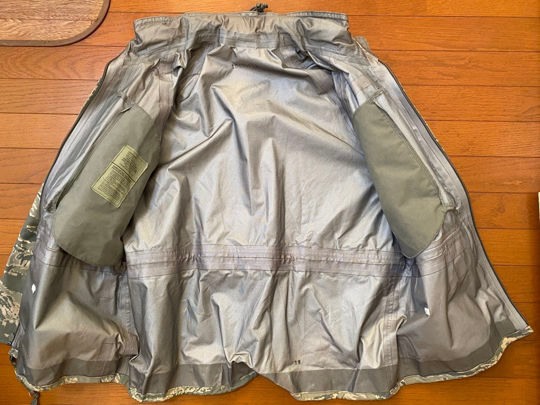 鬼*離様 米軍 USAF ABU デジタル タイガーカモ ゴアテックス ジャケッ