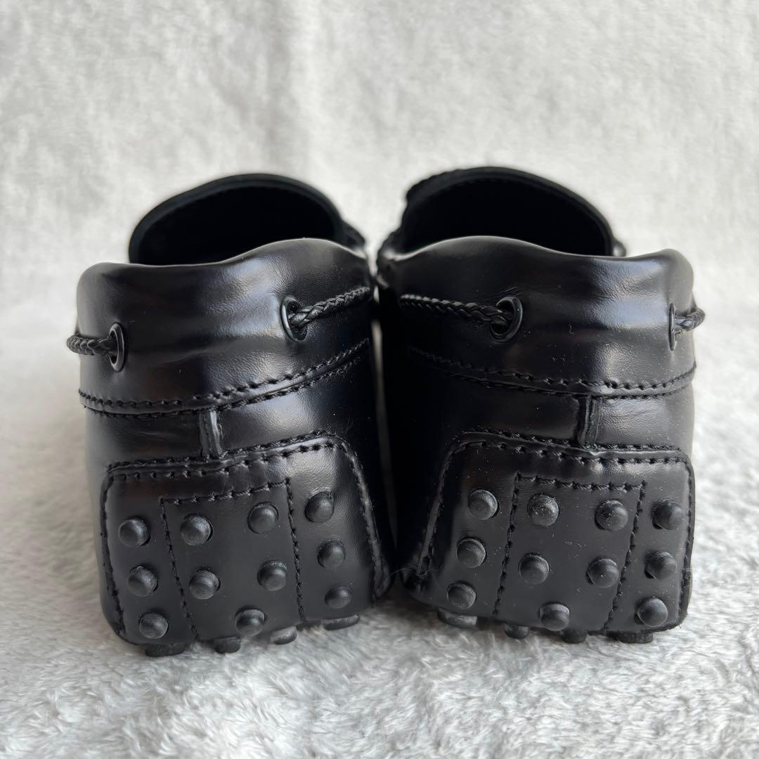 ✨️未使用級 TOD'S トッズ ドライビングシューズ 26.5㎝ レザー 黒