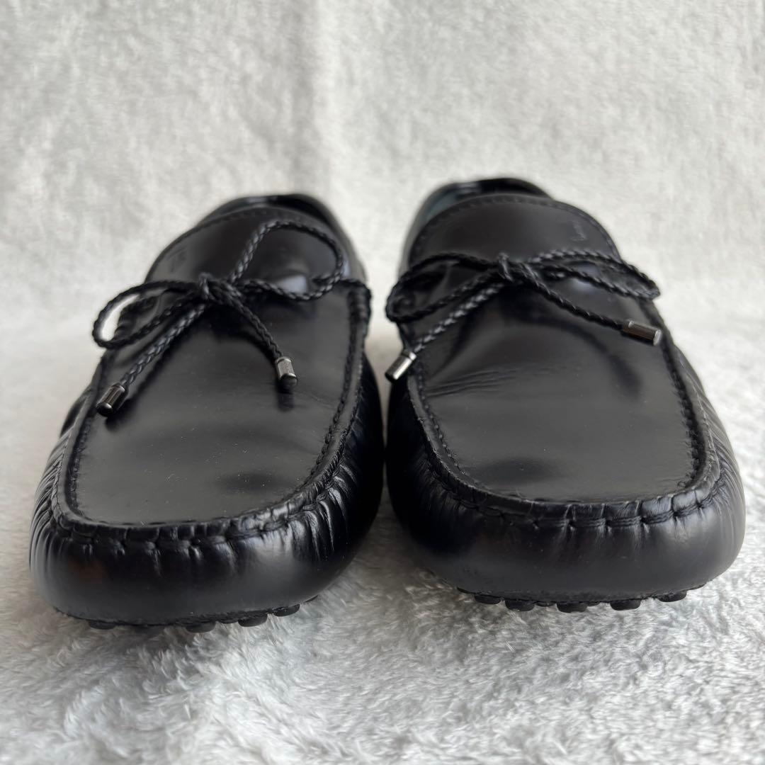 ✨️未使用級 TOD'S トッズ ドライビングシューズ 26.5㎝ レザー 黒