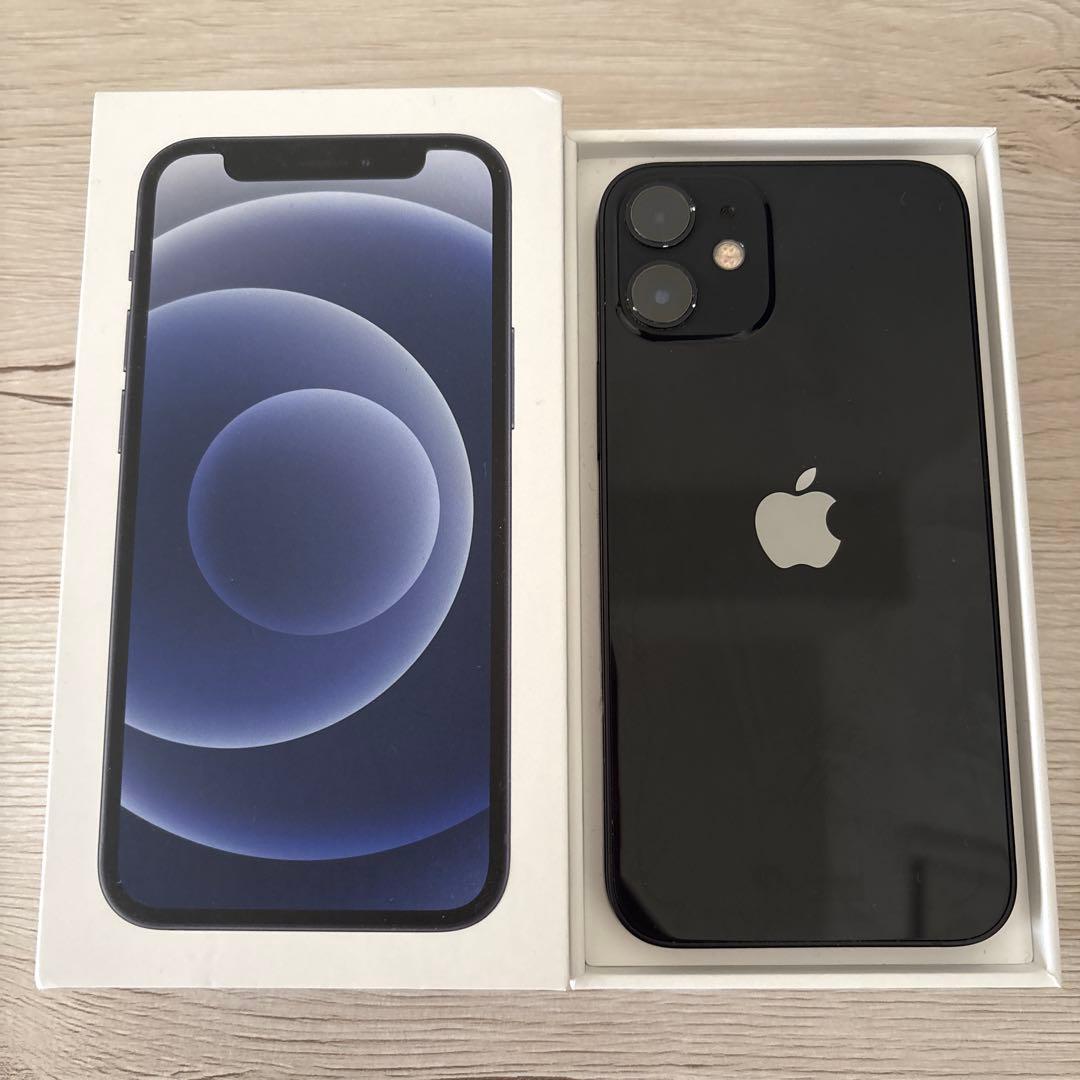 iPhone12mini 128GB ブラック SIMフリー 初期化済み