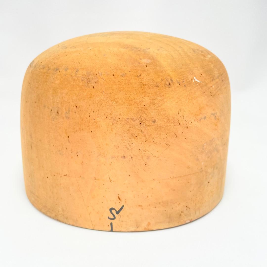 帽子の木型 ② 大丸角クラウン【57】 帽子の型 帽子木型 送料無料 匿名配送