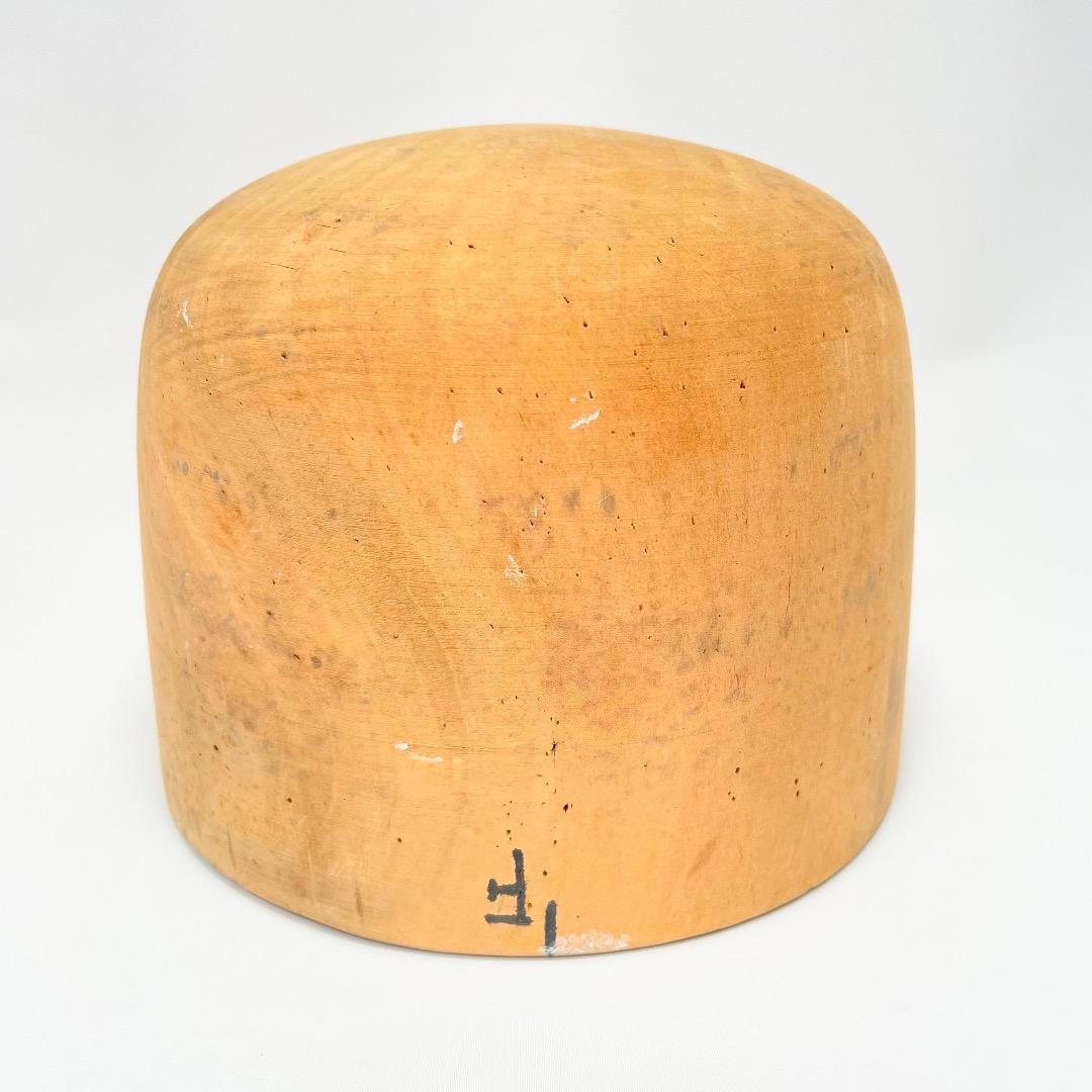 帽子の木型 ② 大丸角クラウン【57】 帽子の型 帽子木型 送料無料 匿名配送