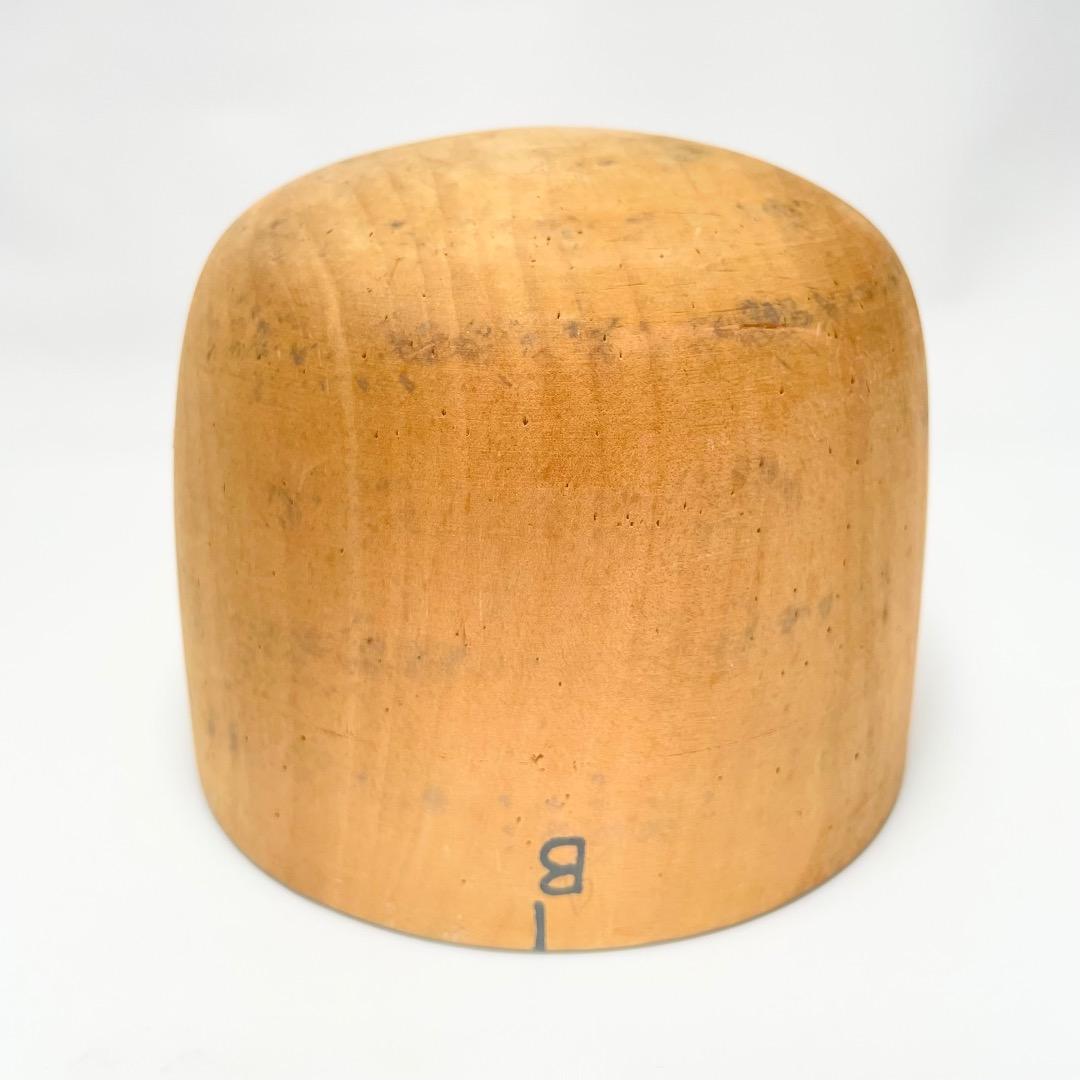 帽子の木型 ② 大丸角クラウン【57】 帽子の型 帽子木型 送料無料 匿名配送