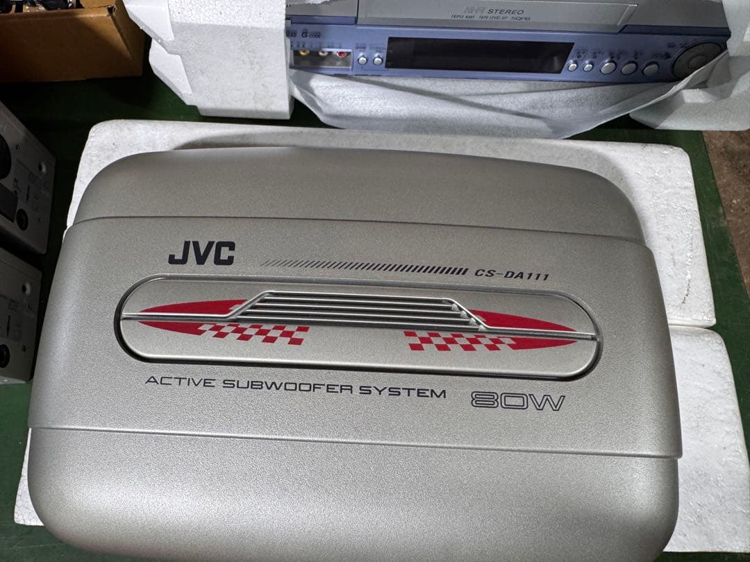 JVC カーオーディオ一式｜HR-G11＋CH-X300×2＋CS-DA111