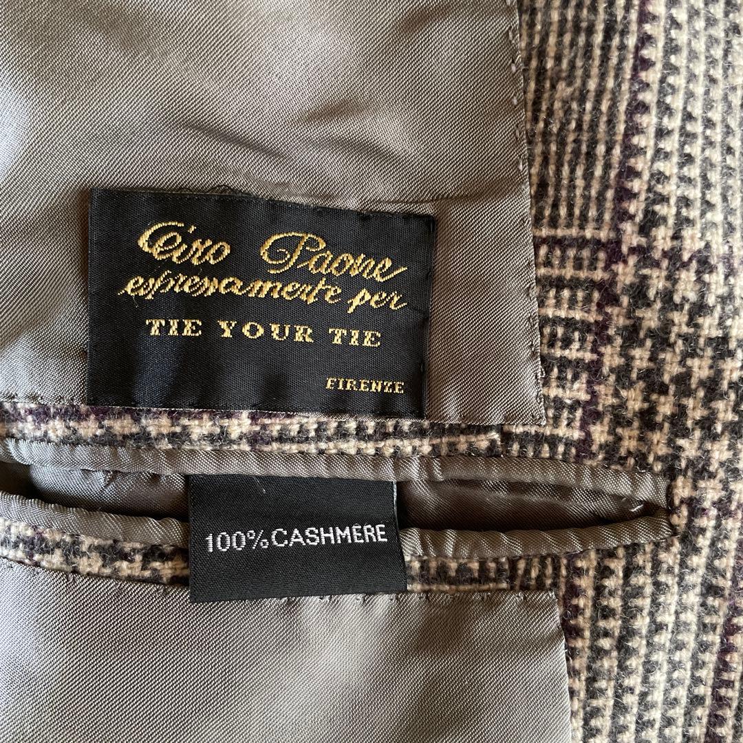 tie your tie 別注　Kiton jaket 44 カシミヤ 100