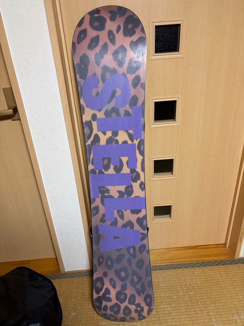 レディース スノーボード 4点セット 板140 ブーツ23.5〜24.0ケース付