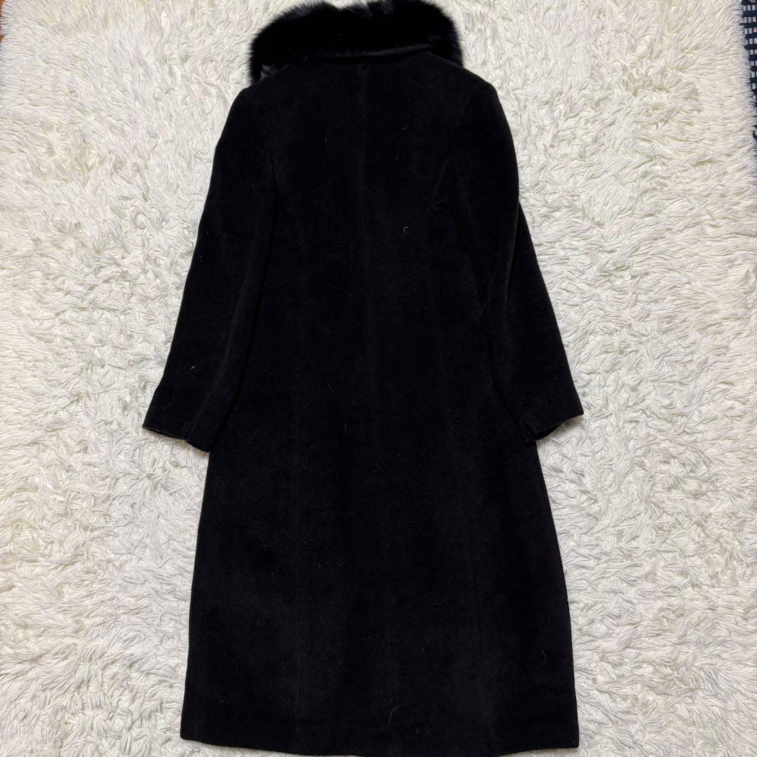 リックン様　マックスマーラ　ロングコート　カシミヤ　フォックスファー