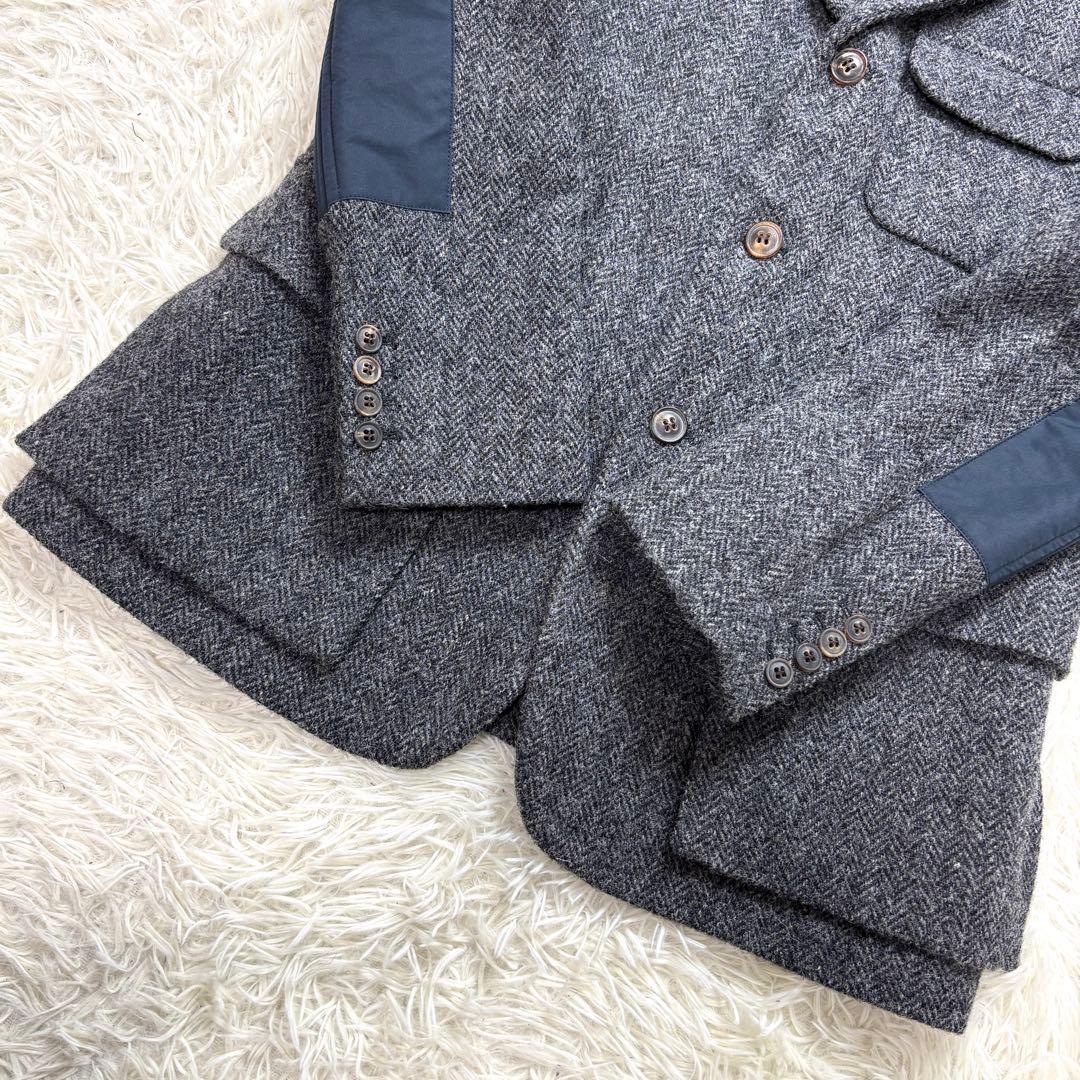 【極美品】ナイジェルケーボン ハリスツイード マロリージャケット XL