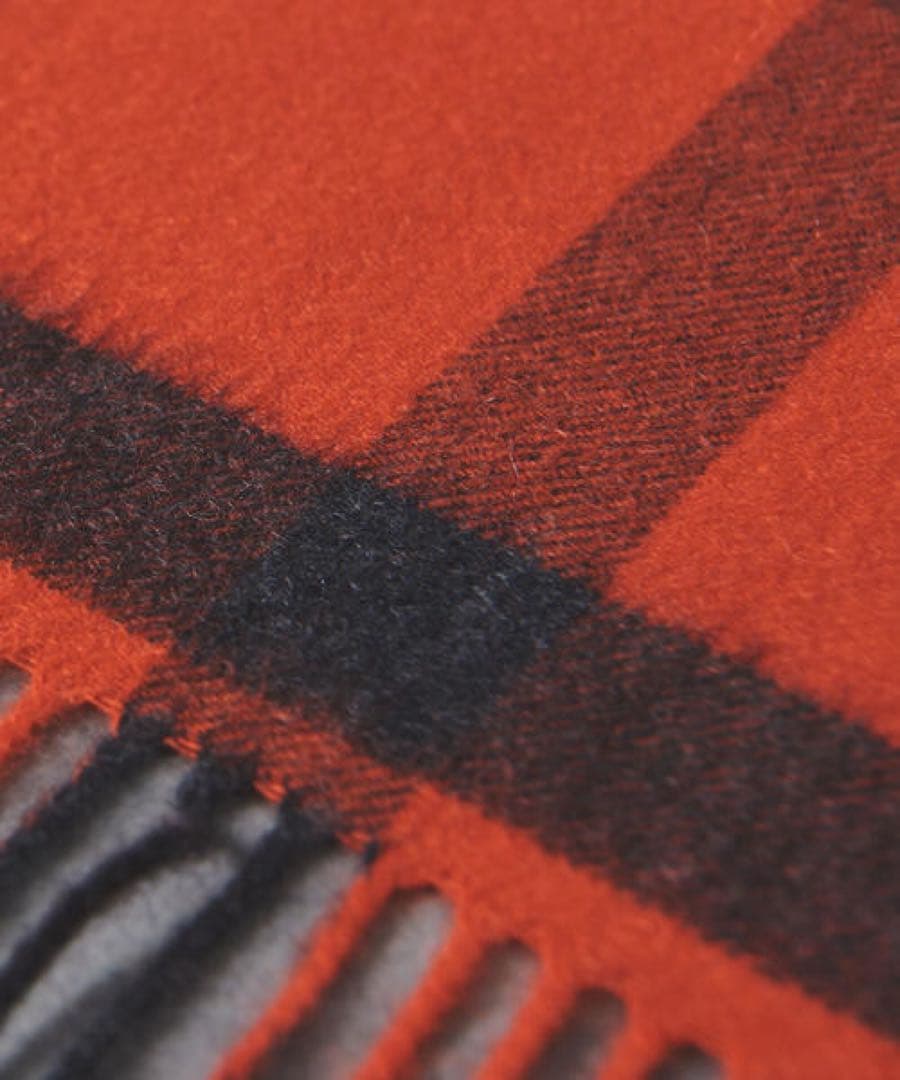 美品★カシミヤ100% ストール チェックUNITED ARROWS¥29700