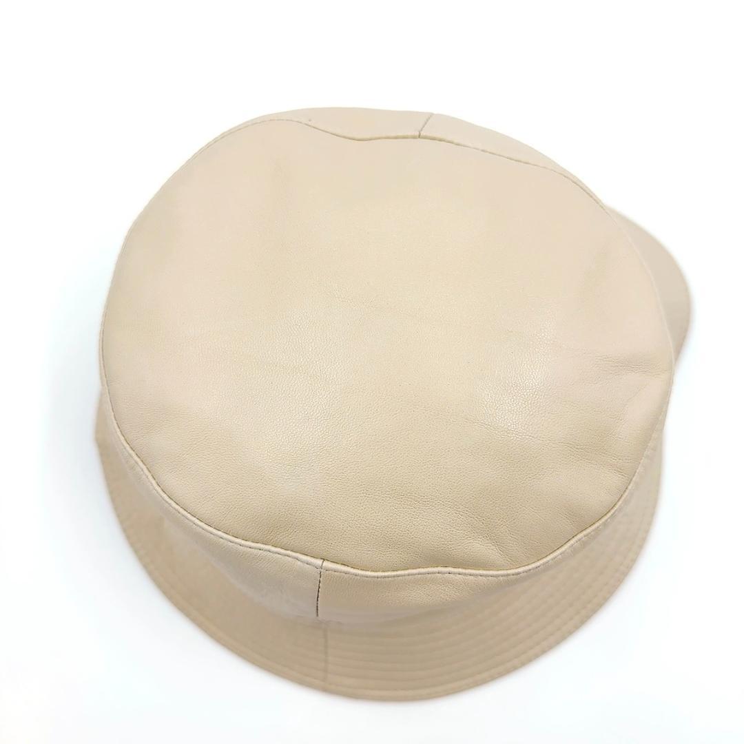 ◇エルメス◇MOTSCH/57/バケットハット/帽子/ベージュ/ブランド