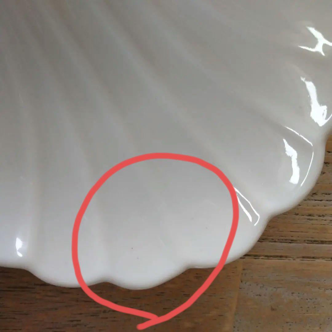 【F】シェル型ラヴィエプレート/フランスアンティーク食器