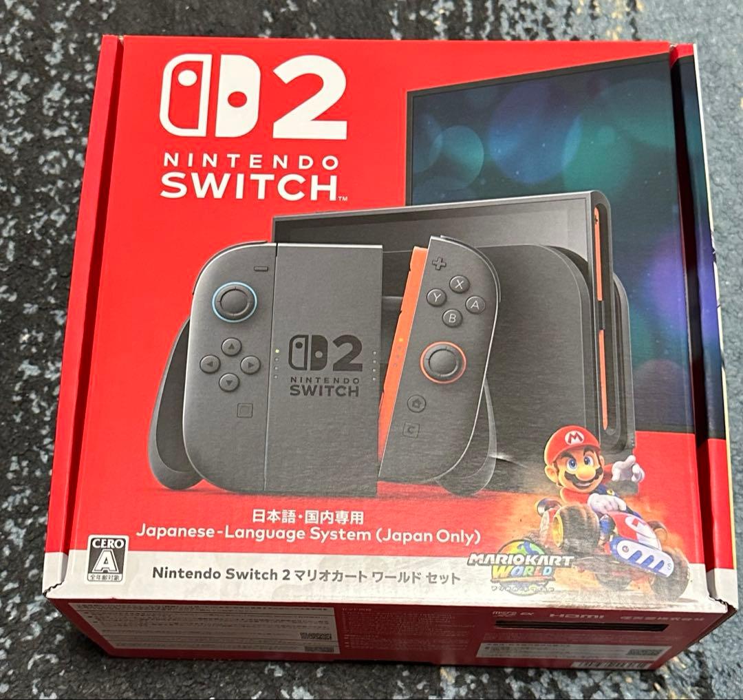 Nintendo Switch2 スイッチ2 日本語専用 マリオカートセット