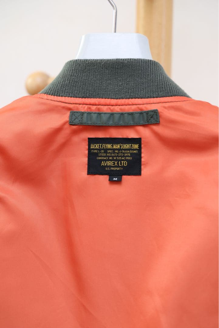 AVIREX L-2Bフライトジャケット