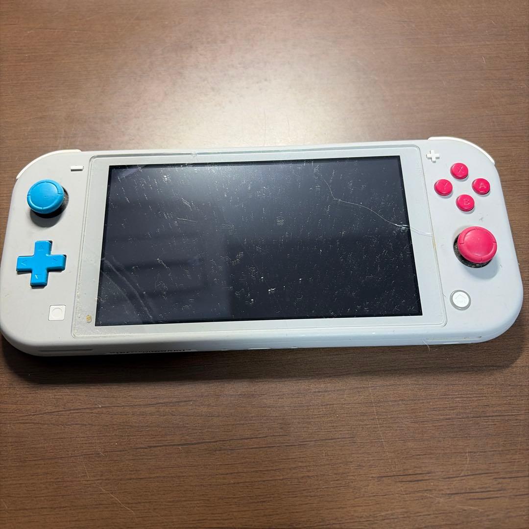 【ジャンク品】　Nintendo Switch light グレー　ポケモン