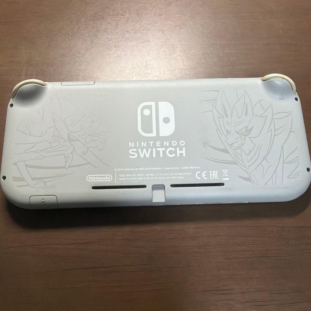 【ジャンク品】　Nintendo Switch light グレー　ポケモン