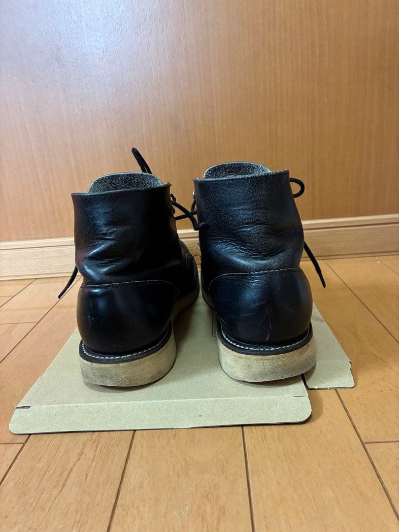 レッドウィング　アイリッシュセッター　黒　8½D 犬タグ