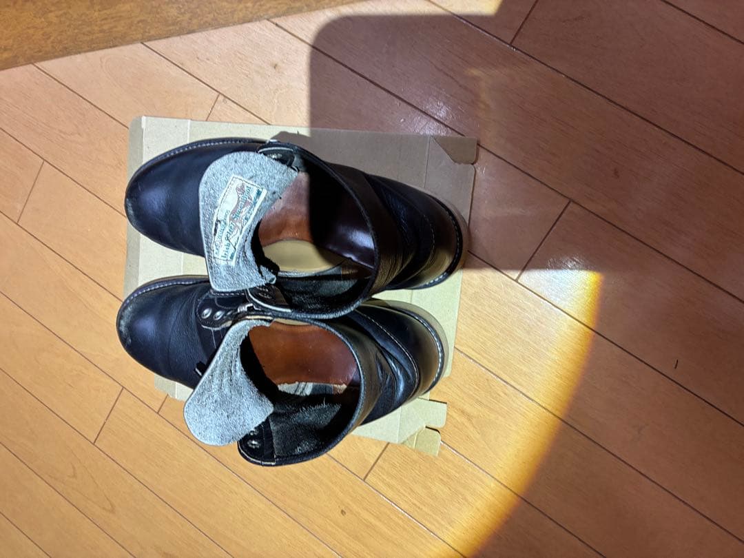 レッドウィング　アイリッシュセッター　黒　8½D 犬タグ