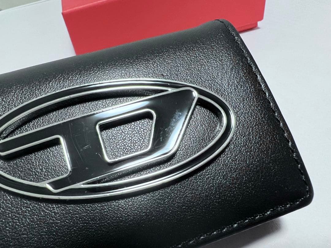 DIESEL 三つ折り財布 BLK