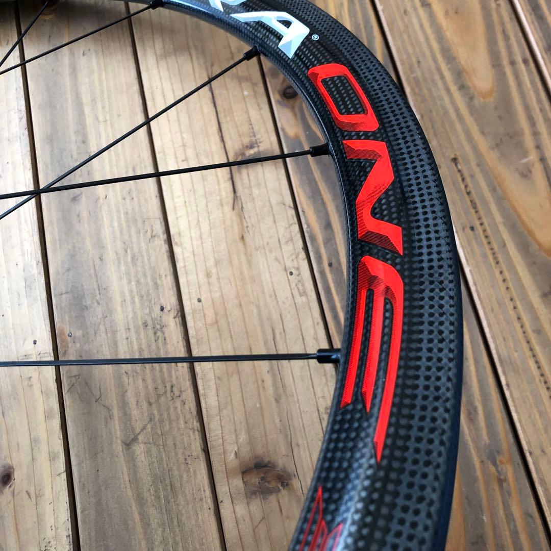 いまだけ値下げ新品未使用カンパBORA ONEチューブラー　フロント