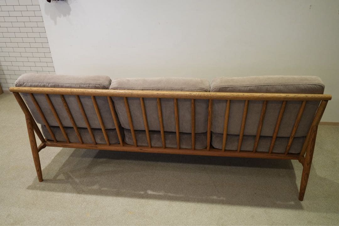 MOMO NATURAL 3Pソファ 美品 モモナチュラル