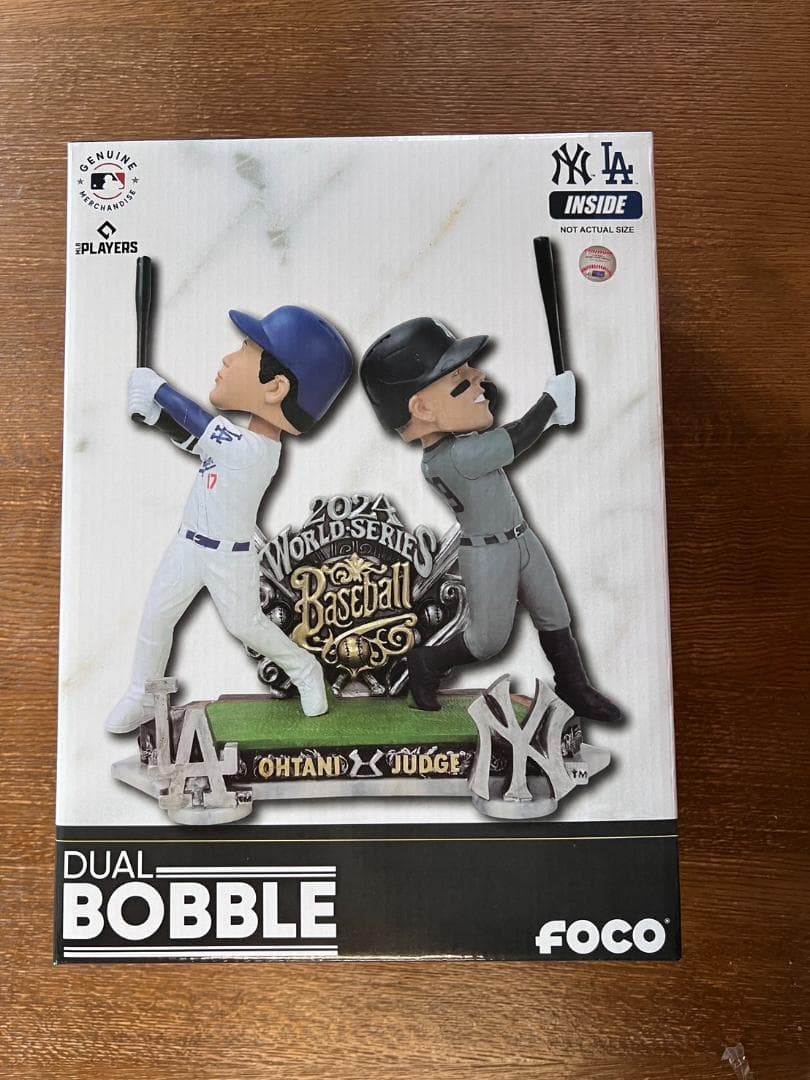 大谷翔平 アーロン・ジャッジ デュアル ボブルヘッド 2024 ワールドシリーズ