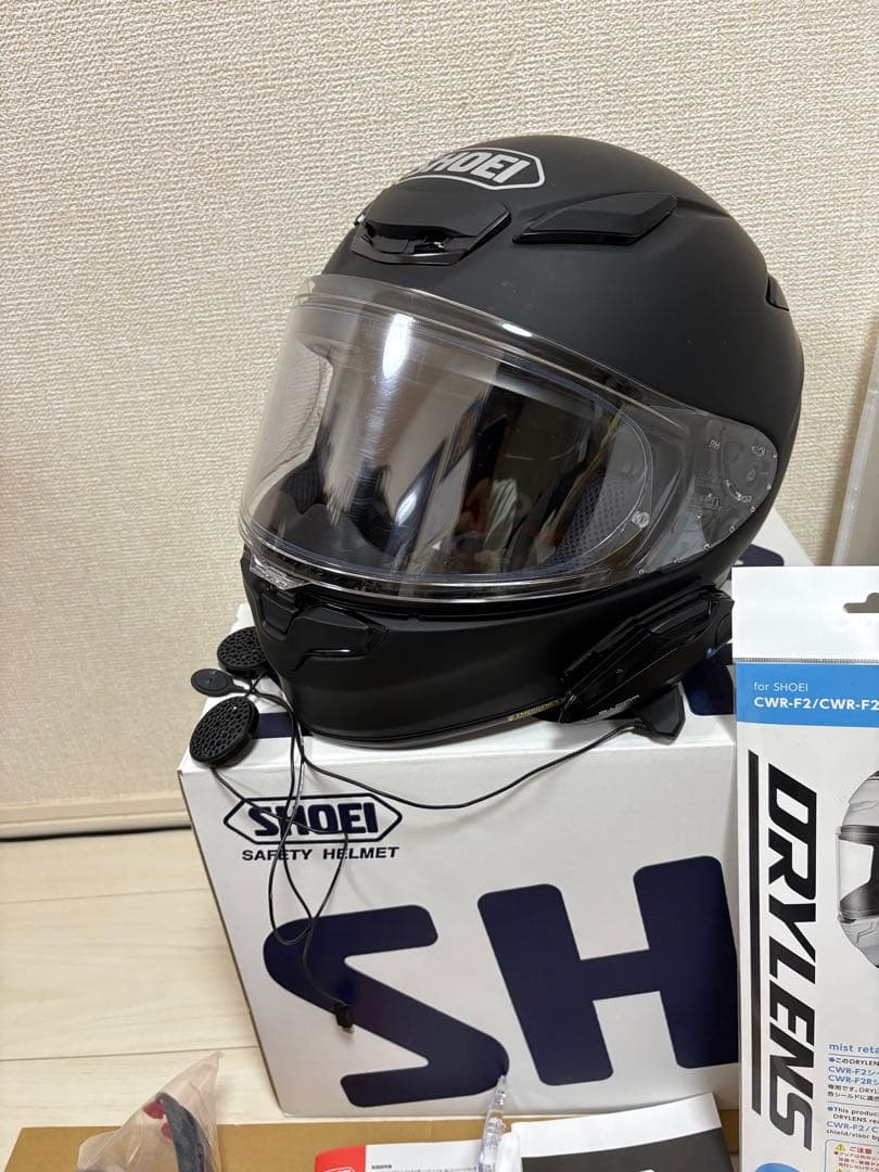 SHOEI Z-8 ブラック L 2022年製 B+COM 6X 完品