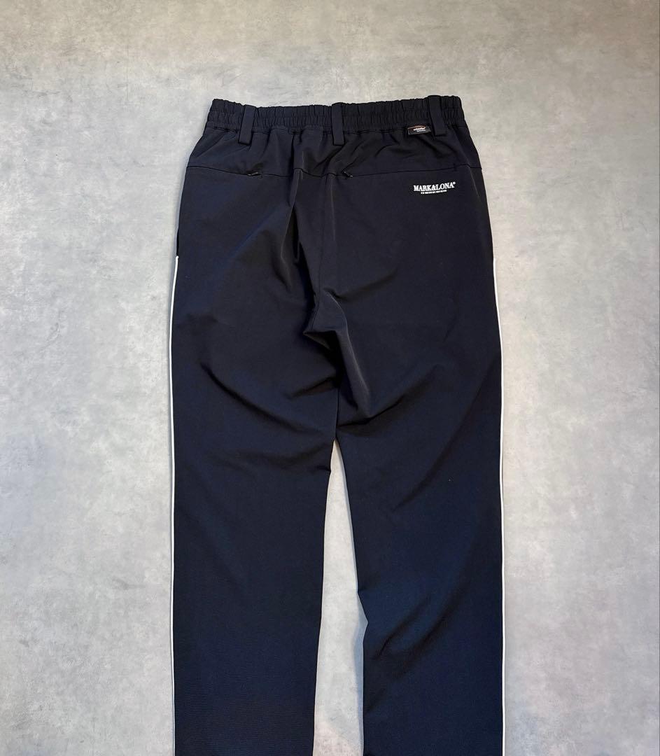 美品 ★ MARK&LONA ジャージ ジョガーパンツ マーク&ロナ 正規品 黒