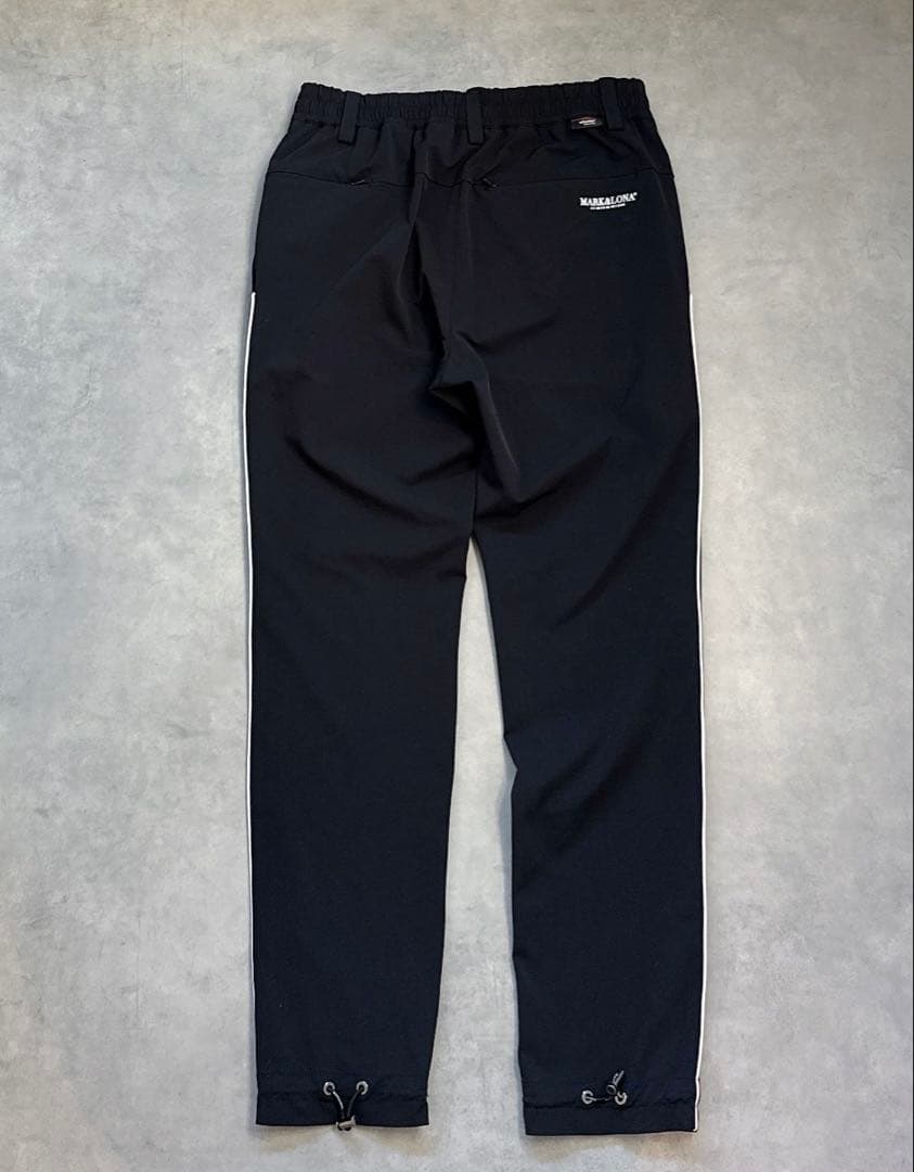美品 ★ MARK&LONA ジャージ ジョガーパンツ マーク&ロナ 正規品 黒