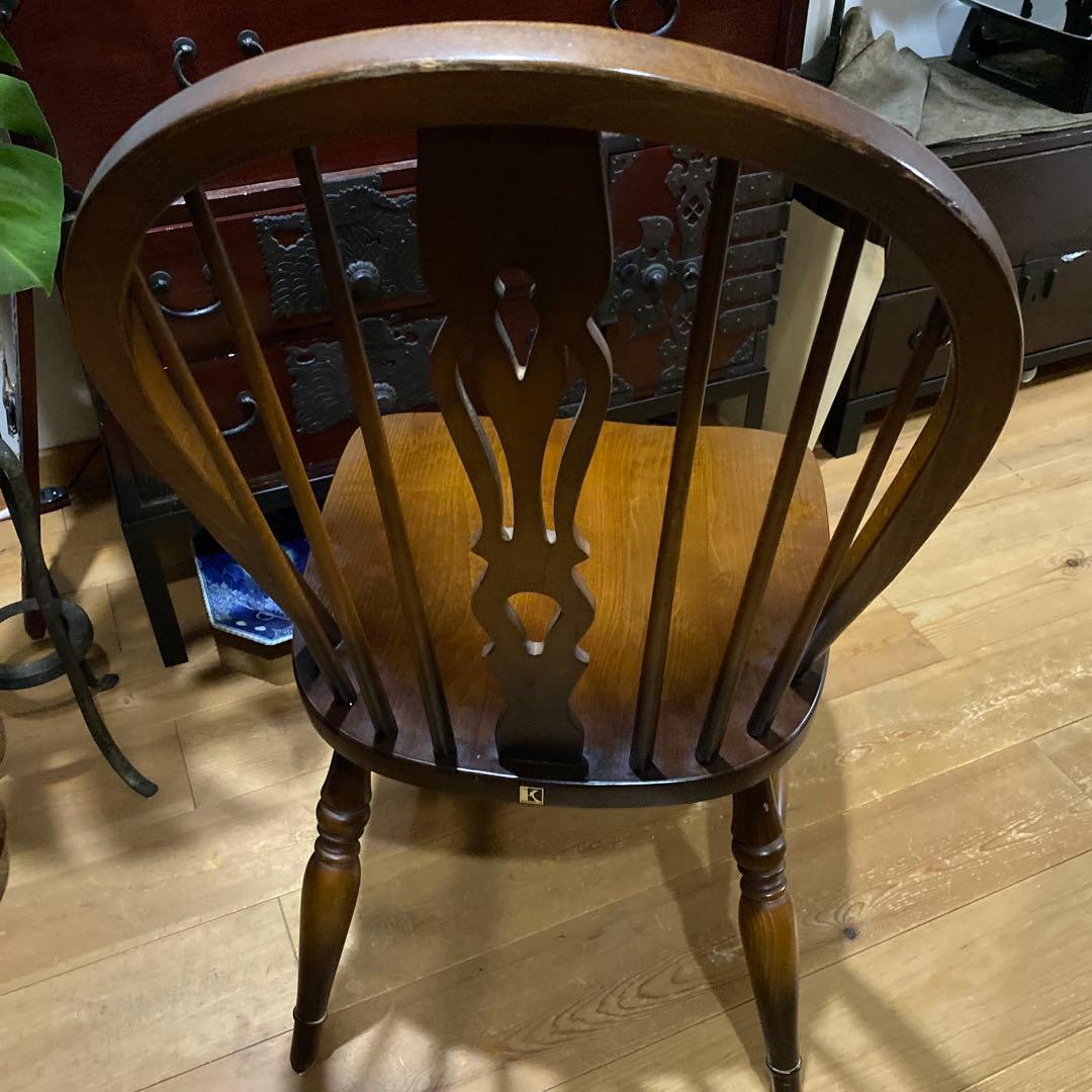 キツツキ社のウインザーチェア　美品