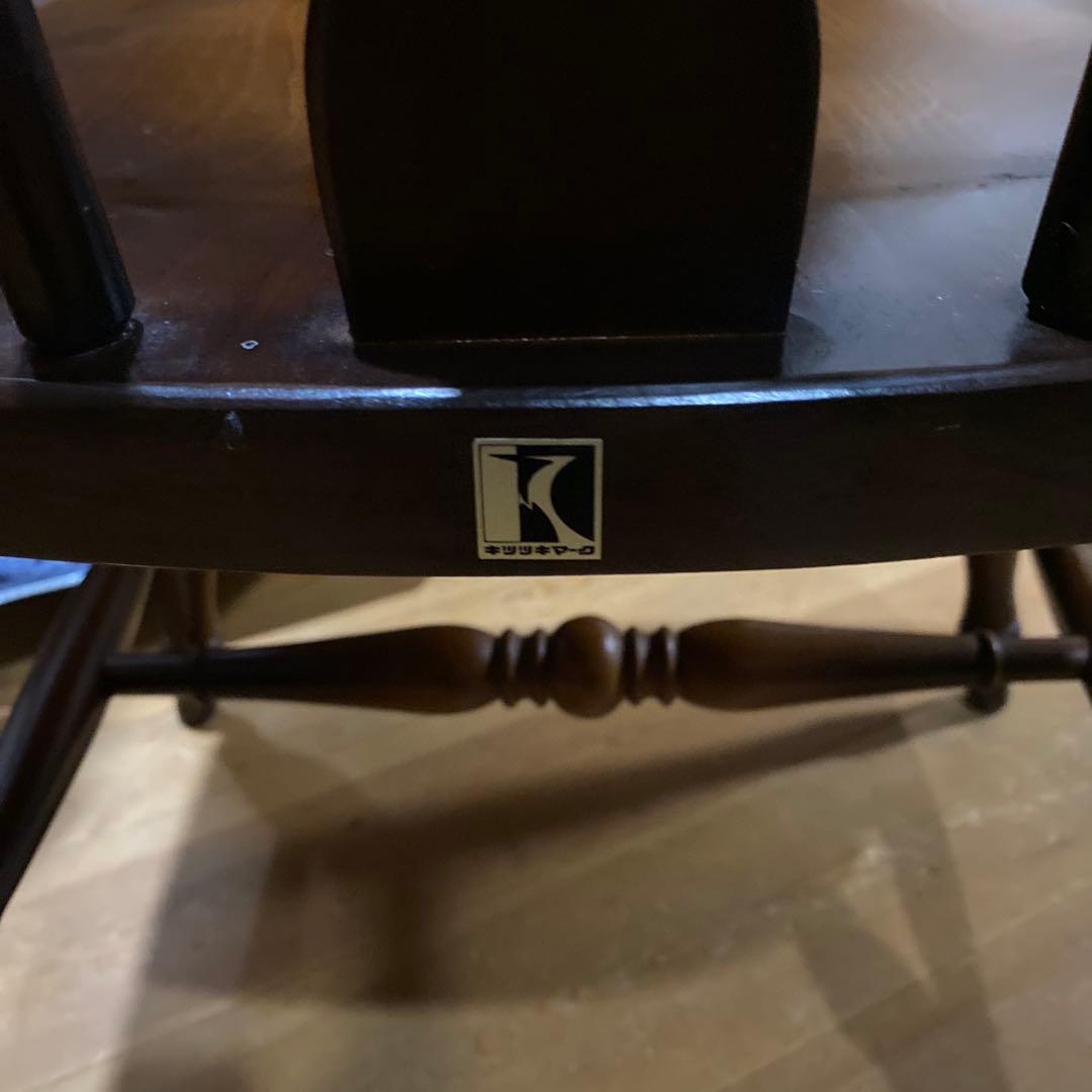 キツツキ社のウインザーチェア　美品