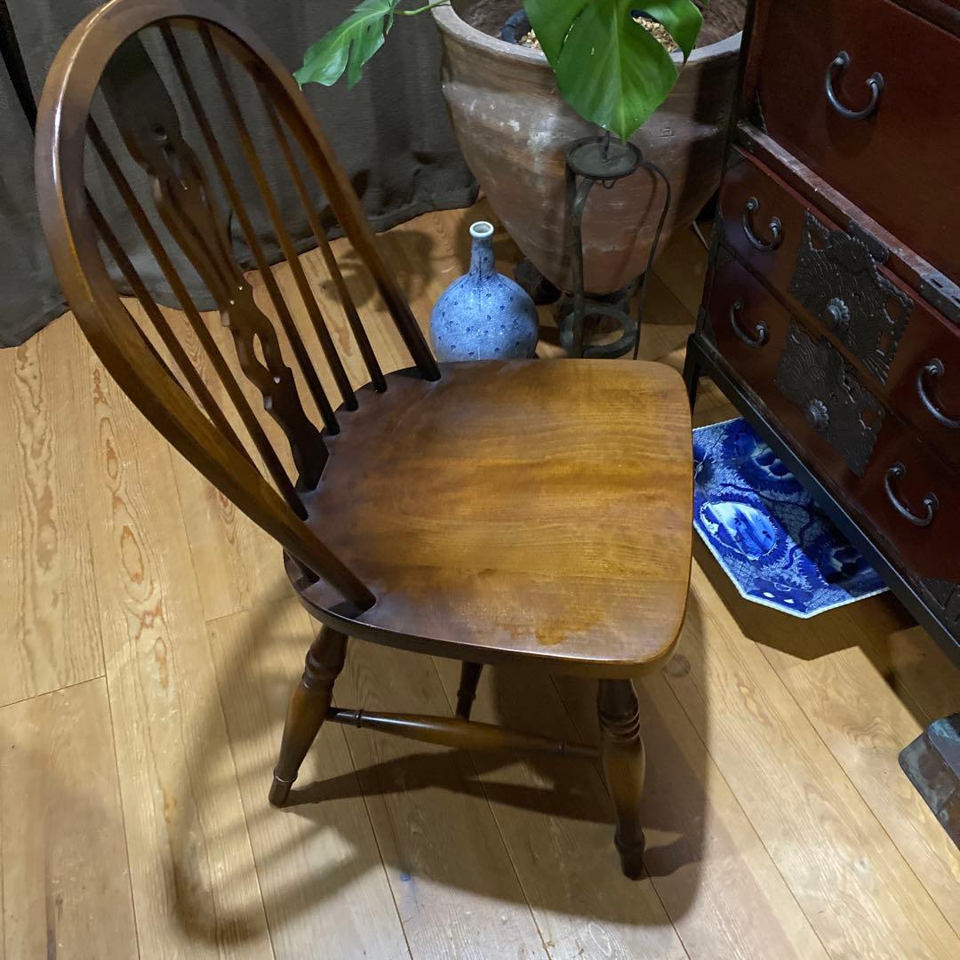 キツツキ社のウインザーチェア　美品