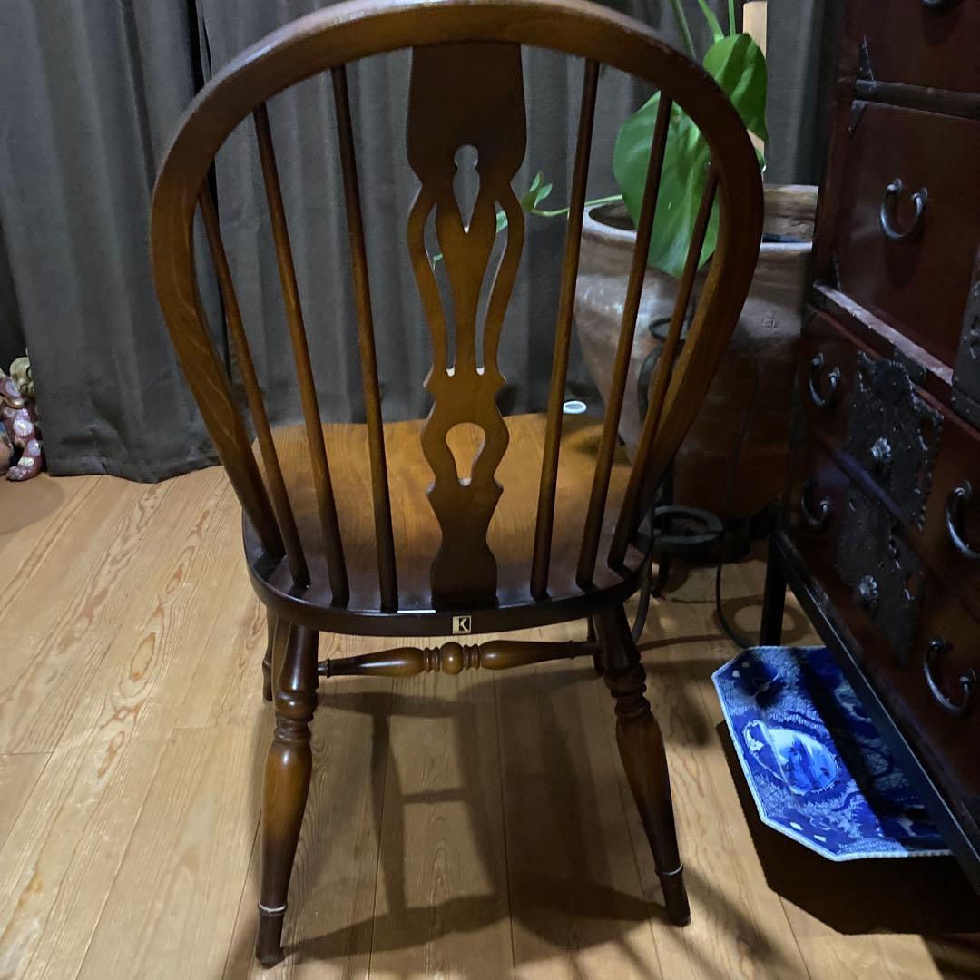 キツツキ社のウインザーチェア　美品