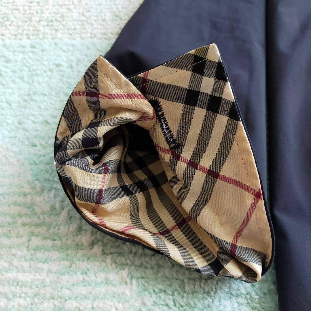 バーバリーロンドン　ナイロンコート　ジャケット　羽織物　サイズ38　黒