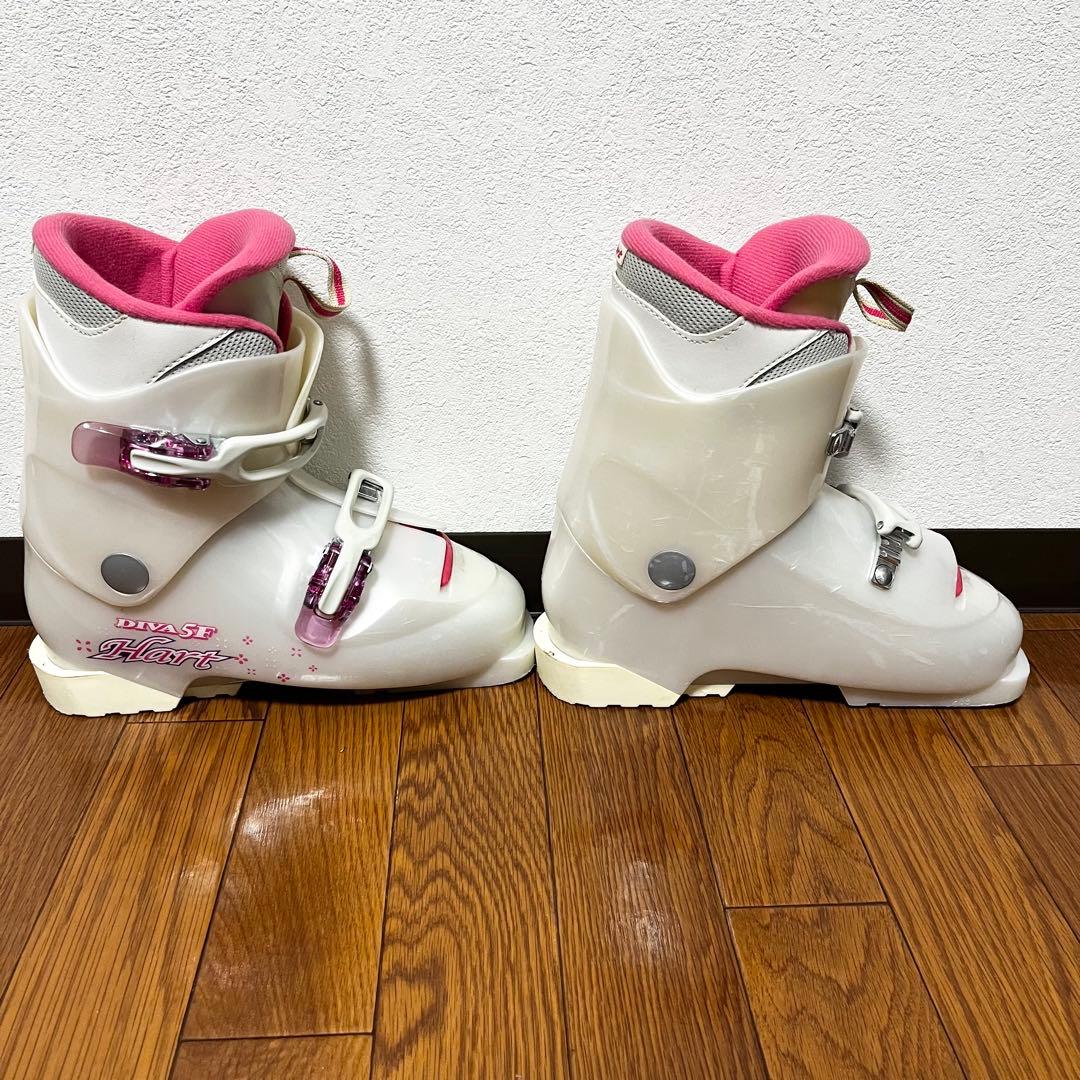 【ガールズ】elan 140cm Hart 24.0cm 女子 スキーセット