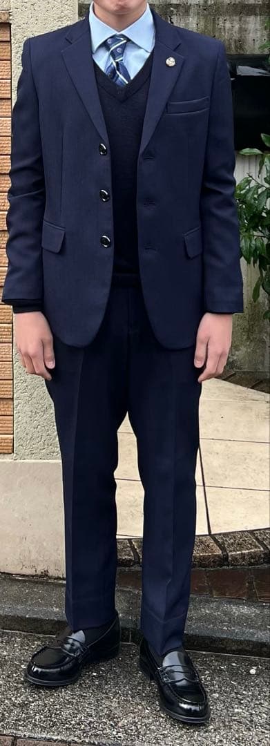 waltz by BEAMS DESIGN ネイビー スーツ　150