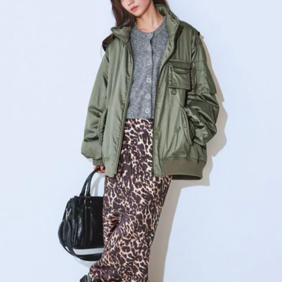 【美品】JEANASIS Army BIG ブルゾン　アウター