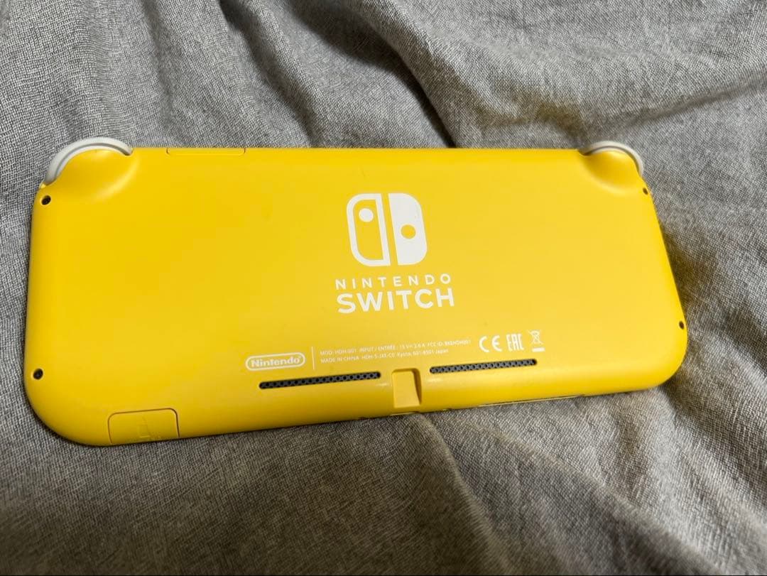 Nintendo Switch Lite イエロー 本体 充電器付き